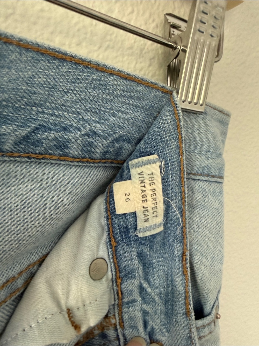 Madewell Light Blue Straight-Leg Jeans - Picture 3 of 5